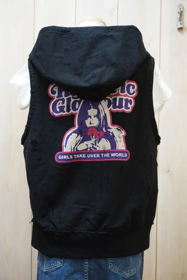 売れ筋商品|||HYSTERIC GLAMOUR ヒステリックグラマー 01251CF04 GIRLS TAKE OVER ベスト WHITE 正規通販 レディー HYSTERIC GLAMOUR ヒステリックグラマー 01251CF04 GIRLS TAKE