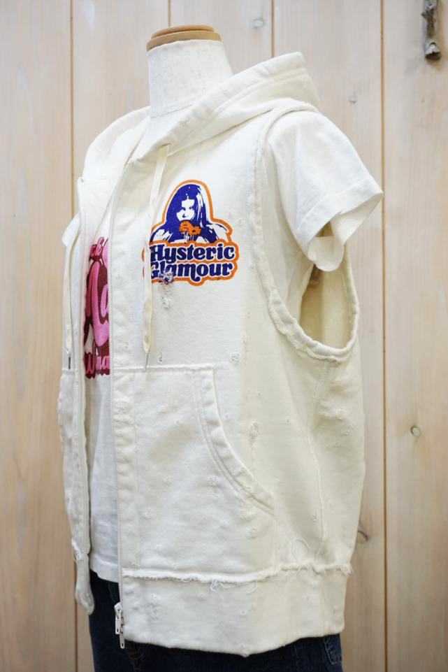 【美品】ヒステリックグラマー　VOTE HYSTERIC ベスト　フード HYSTERIC GLAMOUR - HYSTERIC DREAM ベスト / ブラック | Tempt