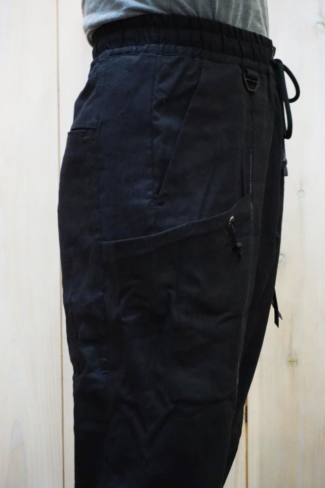 極美リップヴァンウィンクルパラシュートパンツ4黒incarnation