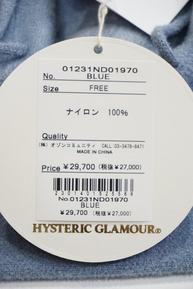 HYSTERIC GLAMOUR ヒステリックグラマー GIRLジャカード レディース 