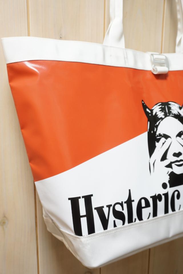 ヒステリックグラマー　本革トートバッグ　オレンジ HYSTERIC GLAMOUR ヒステリックグラマー / HYSTERIC GLAMOUR