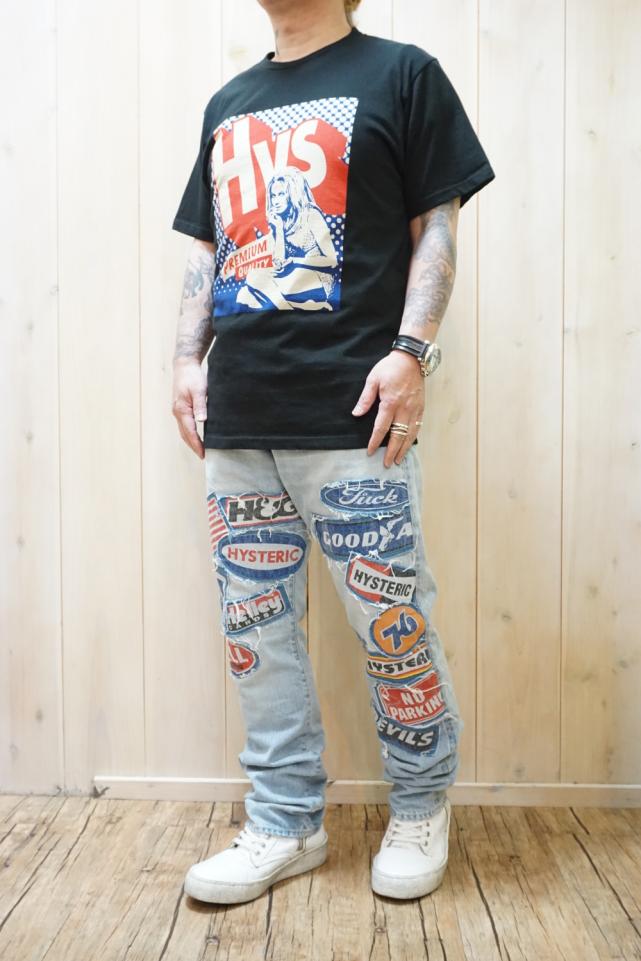 ヒステリックグラマー　Tシャツ HYSTERIC GLAMOUR ヒステリックグラマー 02261CT04 BAD ASS MAMA TOUR