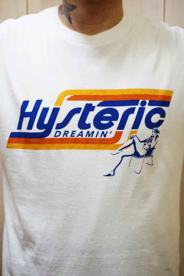 【すぐ届く！】ヒステリックグラマー◆ドリーミンTシャツ 全3色 HYSTERIC GLAMOUR ヒステリックグラマー / HYSTERIC GLAMOUR
