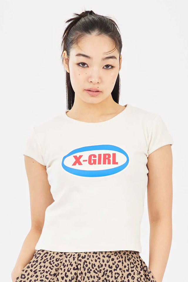 X-girl エックスガール / X-girl エックスガール 105232013018 OVAL 