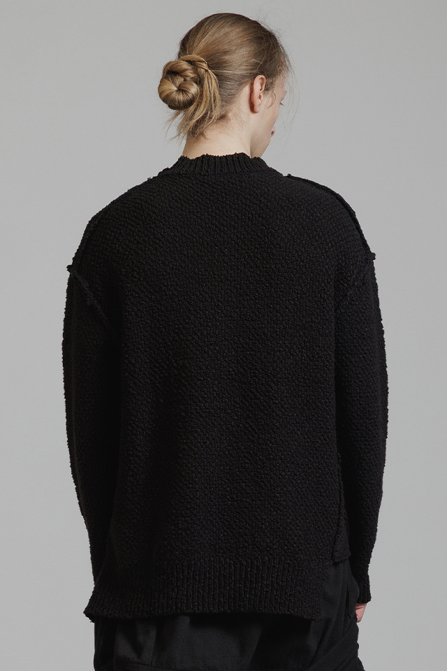 ♡美品♡ アパルトモン　Wool×Silk All In One ネイビー Remind me and forever/【ヴィンテージ加工で溢れるトレンド感