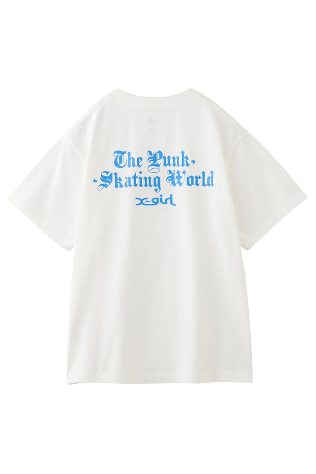 売れ筋商品|||X-girl エックスガール 105252011025 FAIRY FACE S/S TEE Tシャツ WHITE 正規通販 レディース X-girl エックスガール 105252011025 FAIRY FACE S/S TEE T