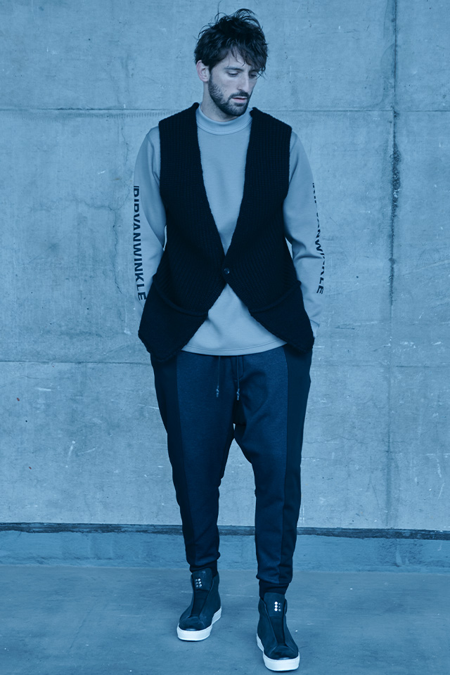 RIP VAN WINKLE 2022AW ライト サルエル ジャージー　M RIP VAN WINKLE 2022AW ライト サルエル ジャージーM