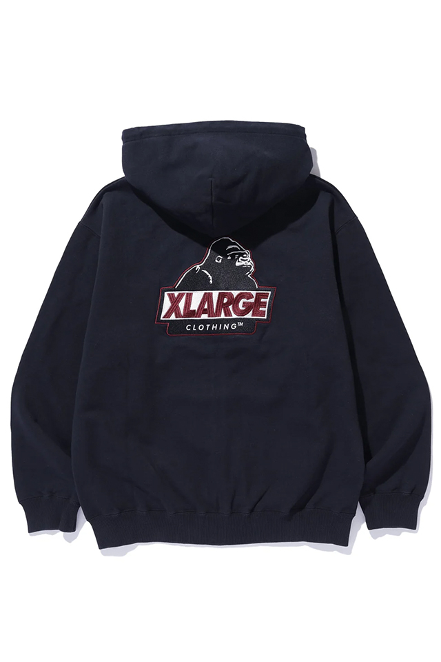 Charlotteのページになります 早い者勝ち XLARGE CHENILLE SLANTED OG HOODED SWEATSHIRT (X