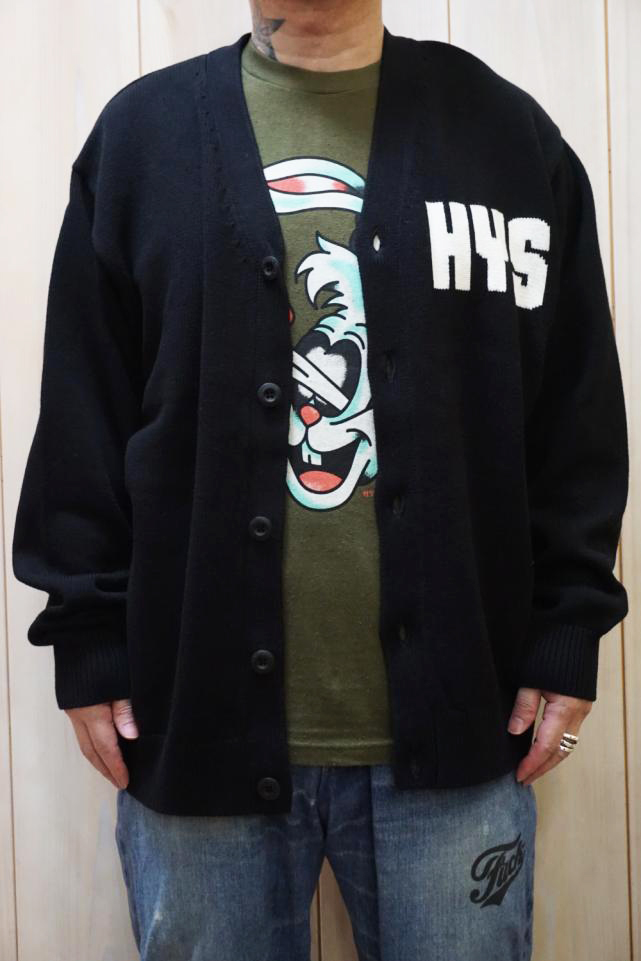 ヒステリックグラマー BAD ASS MAMA編込 カーディガン BAD ASS MAMA編込 カーディガン|HYSTERIC GLAMOUR MEN