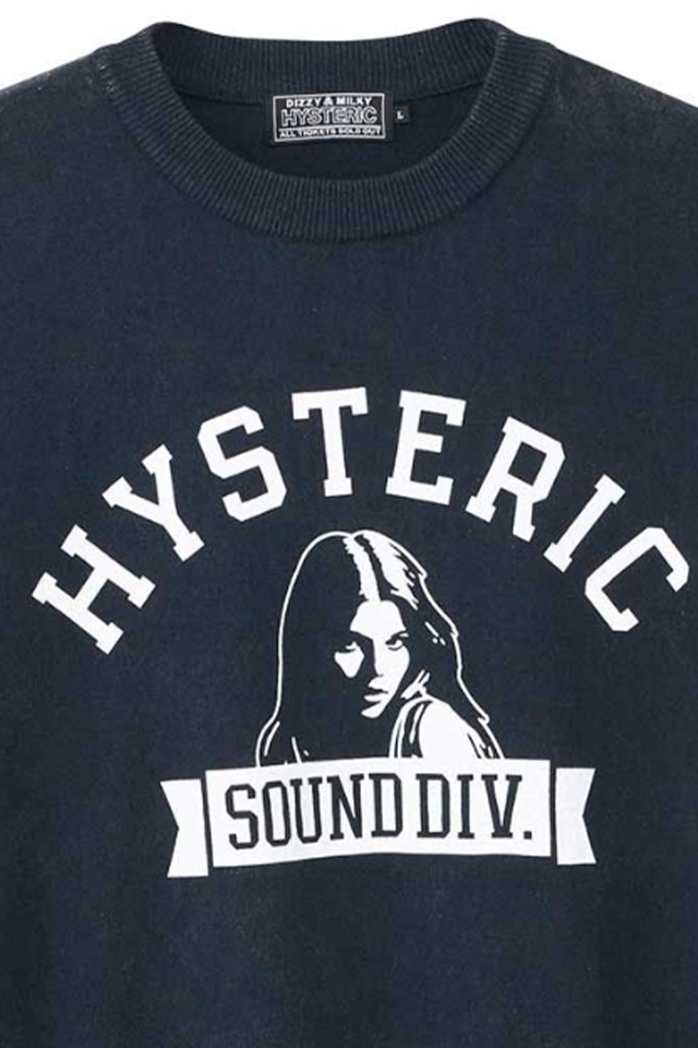 中古・古着通販】Hysteric Glamour (ヒステリックグラマー) DEVIL MADE ME DO編込セーター ブラック サイズ:S｜ブランド・古着通販  トレファク公式【TREFAC FASHION】スマホサイト