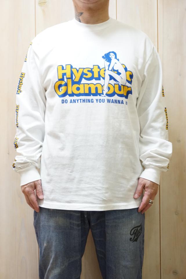 ヒステリックグラマー DO ANYTHING Tシャツ HYS DO ANYTHING Tシャツ|HYSTERIC GLAMOUR MEN | HYSTERIC GLAMOUR