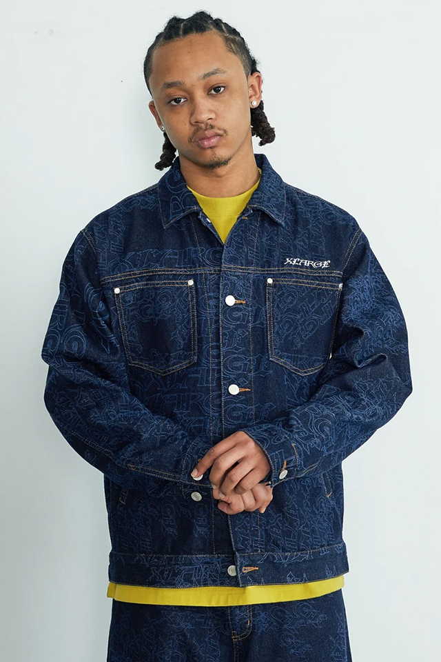 FRAMeWORK エクストララージデニムジャケット　ブルーA XLARGE エクストララージ 正規取扱店 / XLARGE エクストララージ