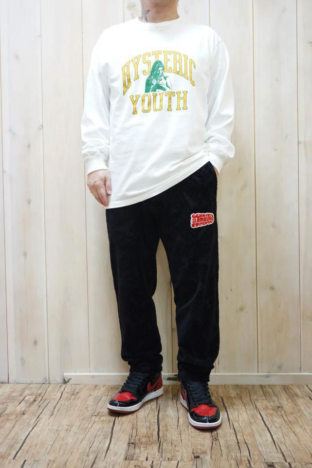 ヒステリックグラマー MONOGRAM柄ジャガード　スウェットパンツ TYPE LOGO柄ジャカード パンツ|HYSTERIC GLAMOUR WOMEN
