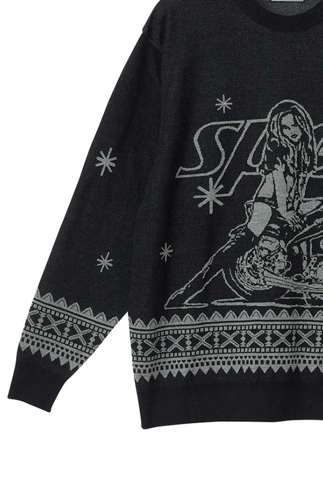 hysteric 90s 00s ドクロ スカル ニット キャミソール HYSTERIC GLAMOUR ヒステリックグラマー 正規取扱店 / HYSTERIC
