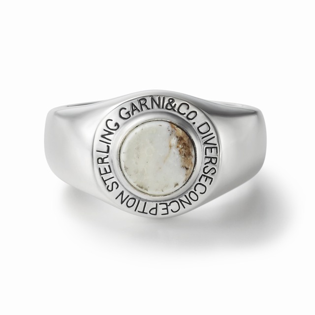 GARNI ガルニ / GARNI ガルニ GR22036 Round Stone Ring-L