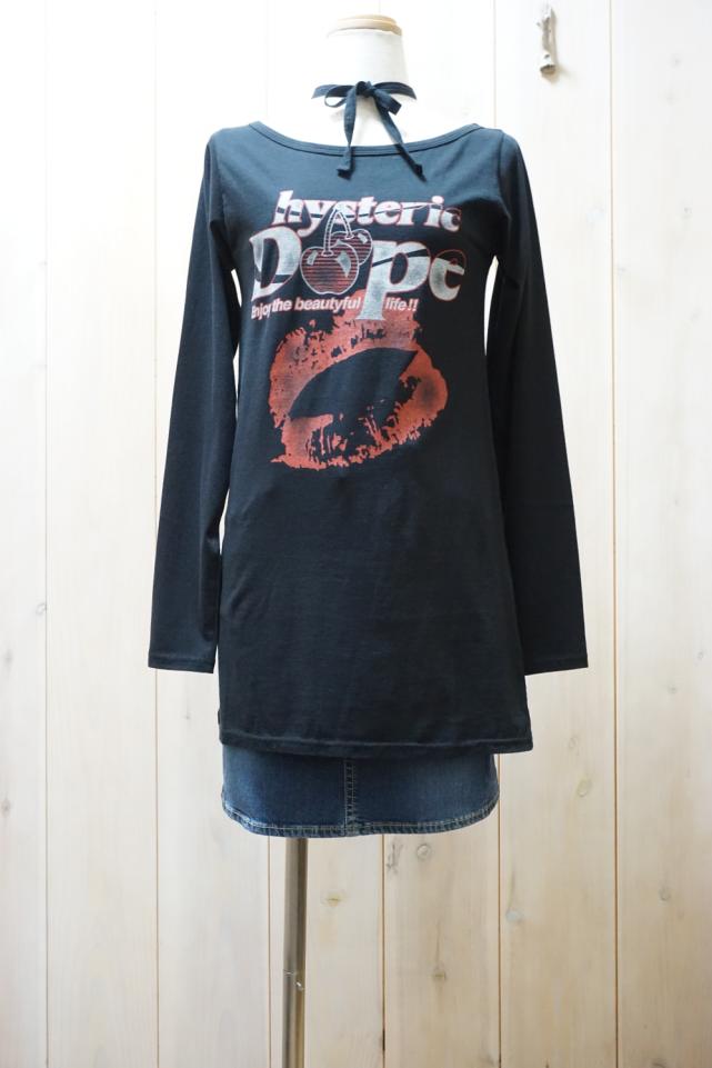 極美品⬛︎ヒステリックグラマー⬛︎タンクトップ⬛︎ヒスガール⬛︎ON TIME⬛︎旧タグ 初期 hysteric glamour タンクトップ 初期 希少】ヒステリックグラマー