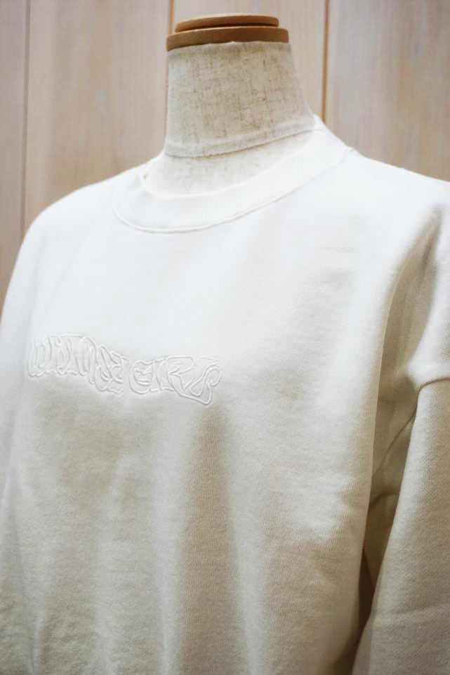 売れ筋商品|||X-girl エックスガール 105234012012 BUTTERFLY EMBROIDERY COMPACT SWEAT TOP 売れ筋商品|||X-girl X-girl エックスガール / X-girl エックスガール 105234012012