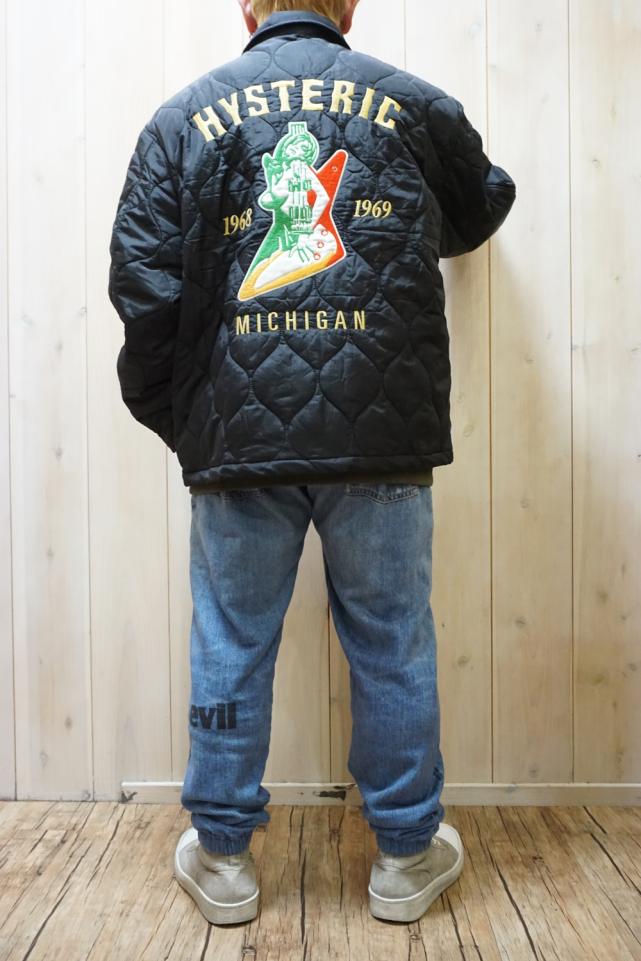 専用 HYSTERIC GLAMOUR 刺繍キルティングミリタリージャケット M 専用 HYSTERIC GLAMOUR 刺繍キルティングミリタリージャケット M