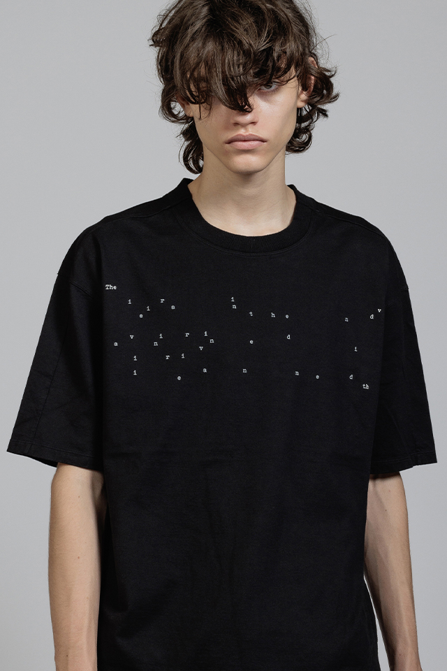 viridi-anneヴィリジアン25ss pigment printedシャツ viridi-anneヴィリジアン25ss pigment printedシャツ