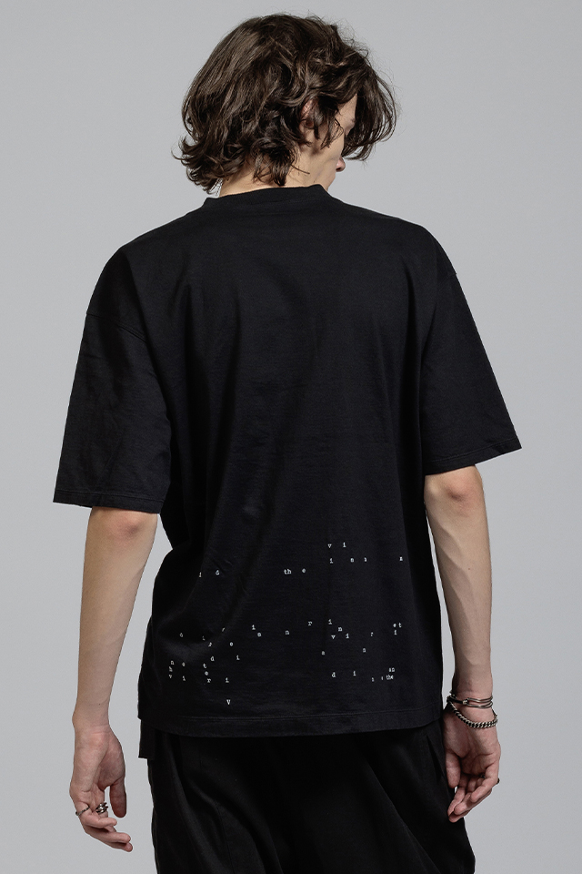 ANNTIAN 植物染色 ピースシルク Tシャツ S What it isNt ART BY MARKGONZALES マークゴンザレス レディース