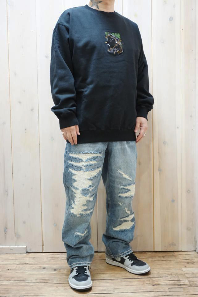 XLARGE】エクストララージ スウェットトレーナー センター刺繍