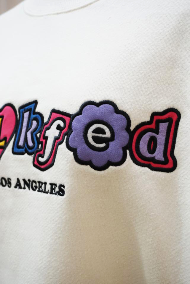 MILKFED. ミルクフェド 103234012005 PATCH SWEATSHIRT MILKFED. クルーネックスウェット OFF WH PATCH SWEATSHIRT MILKFED. – calif（カリフ）公式サイト