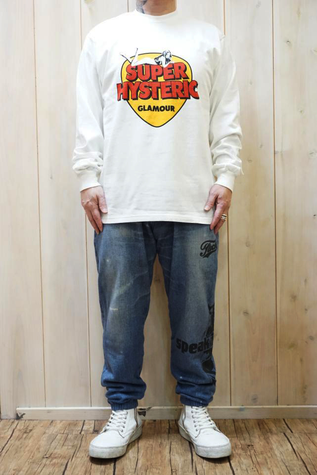 メンズ長袖ロング　Tシャツ HYSTERIC GLAMOUR By SILVER ロングスリーブTシャツ | HYSTERIC GLAMOUR ONLINE STORE