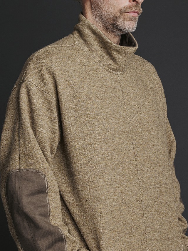 jey The Viridi-anne ハイネックスウェットブルゾン THE VIRIDI-ANNE（ザ ヴィリディアン） TVA 24AW HIGH NECK OVER