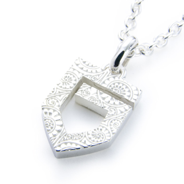 し*ん様 GARNI ガルニ バインパターンシルバー ネックレス Lサイズ ホワ GARNI ガルニ / GARNI ガルニ GN16063 Vine Pattern G Pendant-L
