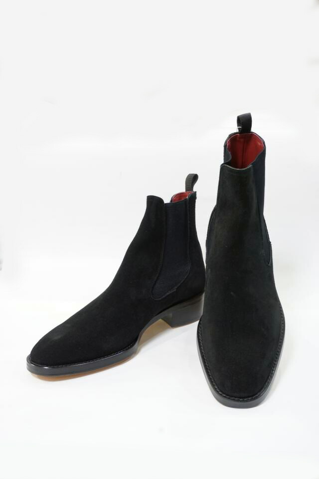 RESOUND CLOTHING リサウンドクロージング RESOUND CLOTHING リサウンドクロージング RC-BASIC-BOOTS1  SLAP サイドゴアブーツ SBLACK 正規通販 メンズ /MOLOTOV COCKTAIL モロトフカクテル 通販