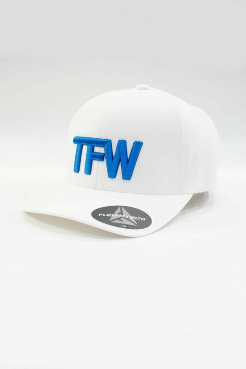 TFW49 ティーエフダブリューフォーティンナイン T132120011 6 PANEL CAP 6パネルキャップ WHITE×BLUE 正規通販 メンズ ゴルフ