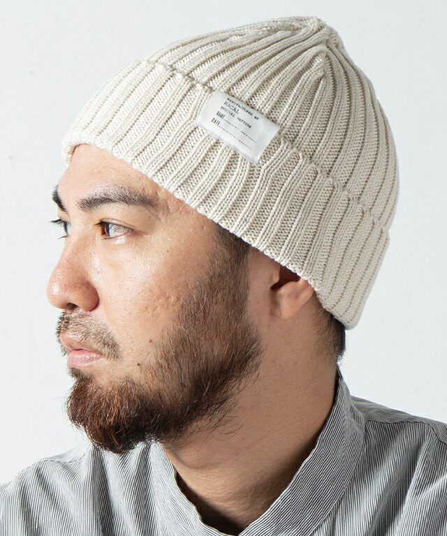 RACAL ラカル RL-KN-001 CA Standard Knit Cap スタンダードニットキャップ IVORY 正規通販 メンズ