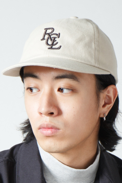 RACAL ラカル RL-23-1320 Cotton Flannel Round Brim Cap コットンフランネルラウンドバイザーキャップ IVORY 正規通販 メンズ レディース