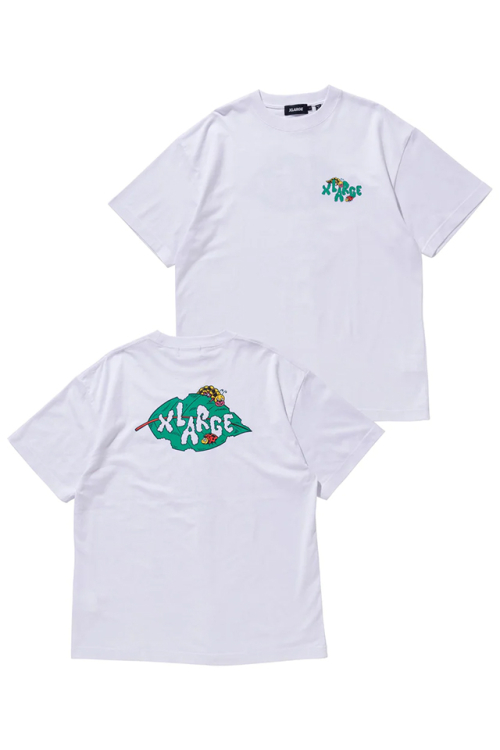 XLARGE エクストララージ 101232011035 XL BUG S/S TEE XLARGE Tシャツ WHITE 正規通販 メンズ レディース