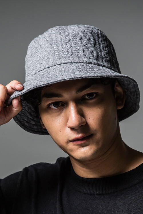 RESOUND CLOTHING リサウンドクロージング RC30-CAP-003 ROPE SWEAT bucket hat スウェットバケットハット GRAY 正規通販 メンズ