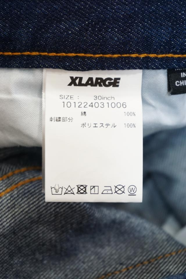 XLARGE エクストララージ / XLARGE 101224031006 FLOWER DENIM PANTS 