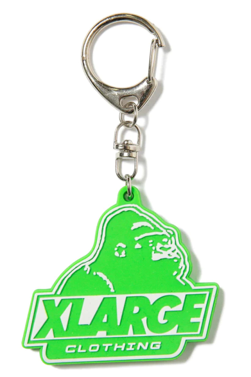 XLARGE エクストララージ 101231054005 SLANTED OG KEYCHAIN XLARGE キーホルダー LtGREEN 正規通販 メンズ レディース