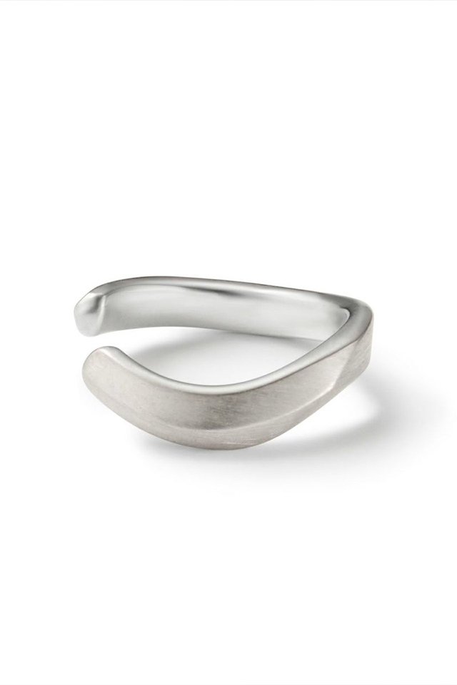 GARNI ガルニ GP25019 Curved Frost Ear Cuff イヤーカフ SILVER (片耳用) - PRIMITIVE / MODERN ch.2 - 正規通販 メンズ レディース