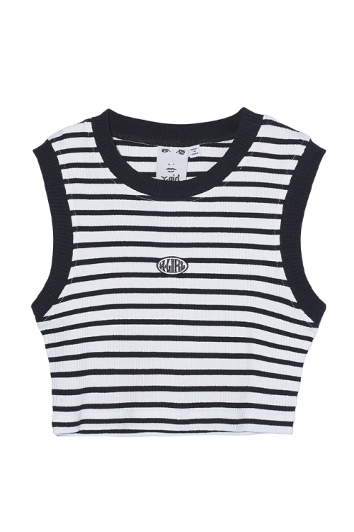 X-girl エックスガール 105242013026 OVAL LOGO TANK TOP タンクトップ MULTI 正規通販 レディース