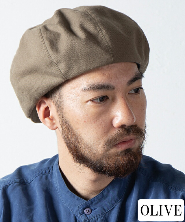 RACAL ラカル RL-21-1180 Gathered 8Panel Casquette Beret 8パネルベレーキャスケット 正規通販 メンズ