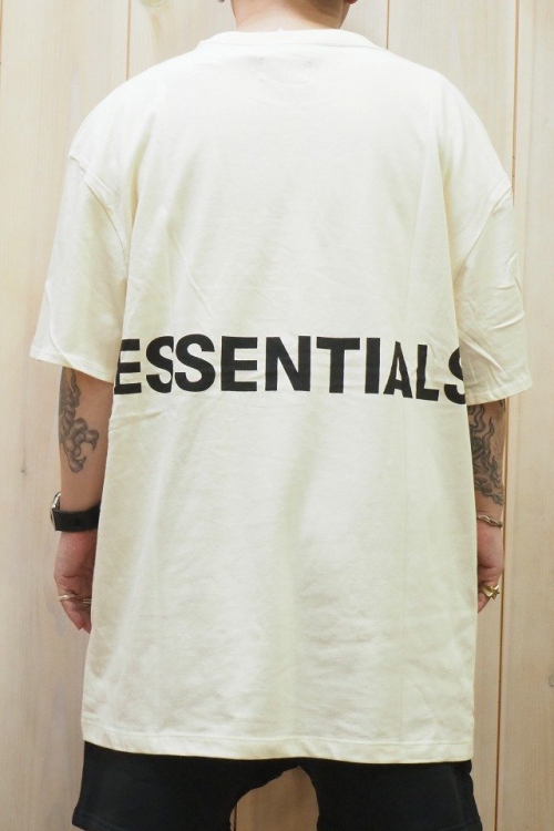 メンズ FOG ESSENTIALS エフオージー エッセンシャルズ BOXY S/S TEE ボクシーショートスリーブTシャツ [BUTTER CREAM] 正規通販