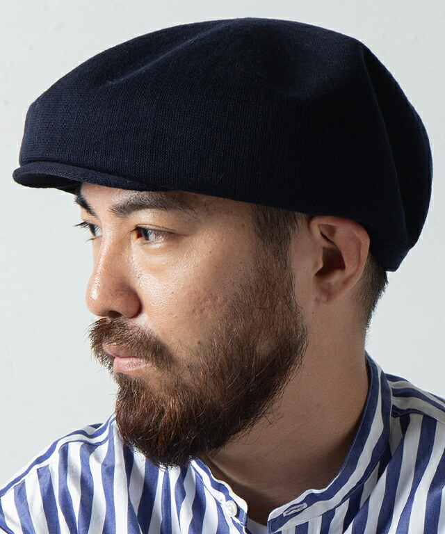 RACAL ラカル RL-21-1203 Back Brim Cas Beret バックブリムキャスベレー NAVY 正規通販 メンズ