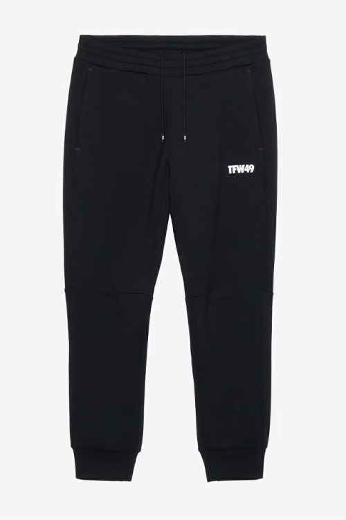 TFW49 ティーエフダブリューフォーティーナイン T072520013 CARDBOARD MATERIAL JOGGER PANTS スウェットジョガーパンツ BLACK 正規通販 メンズ ゴルフ