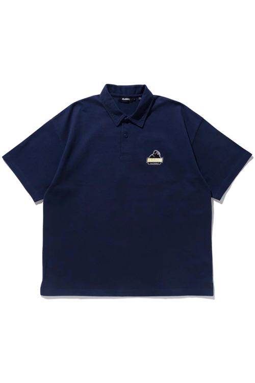 XLARGE エクストララージ 101232013011 SLANTED OG POLO SHIRT XLARGE ポロシャツ NAVY 正規通販 メンズ レディース