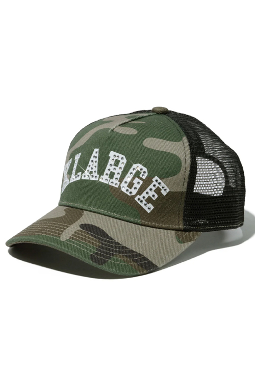 XLARGE エクストララージ 101261051012 RHINESTONE LOGO MESH CAP メッシュキャップ CAMO 正規通販 メンズ レディース