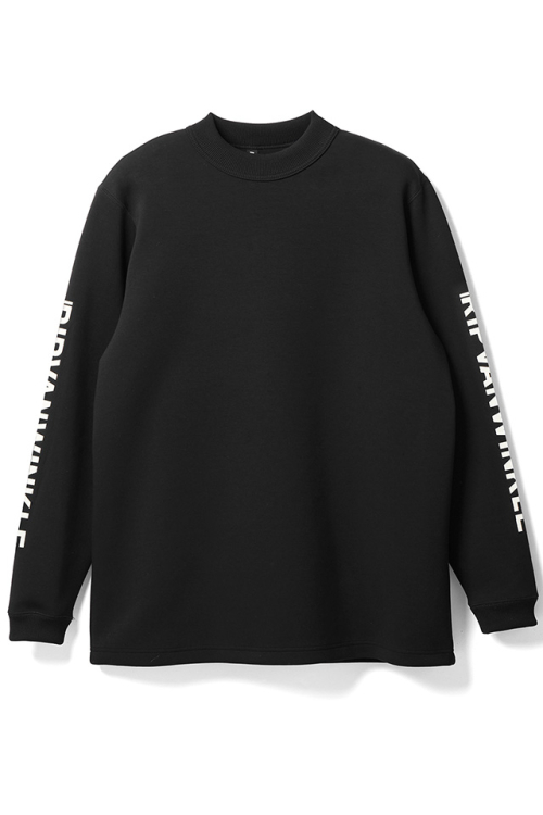RIPVANWINKLE リップヴァンウィンクル RB-717 PRINT L/S プリントロングスリーブTシャツ BLACK 正規通販 メンズ 2025年9月30日入荷予定