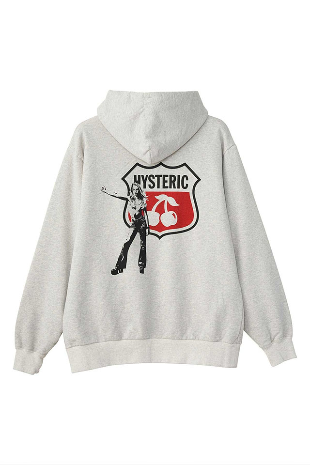 HYSTERIC ラメ入りパーカー スウェット／パーカー | HYSTERIC GLAMOUR ONLINE STORE