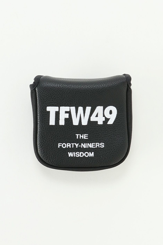 TFW49 ティーエフダブリューフォーティーナイン T132310006 HEAD COVER MALLET パター用ヘッドカバー BLACK 正規通販 ゴルフ メンズ レディース