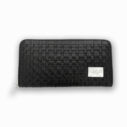 GARNI ガルニ GL22004 Weave Zip Long Wallet - BLACK 財布 正規通販 メンズ レディース