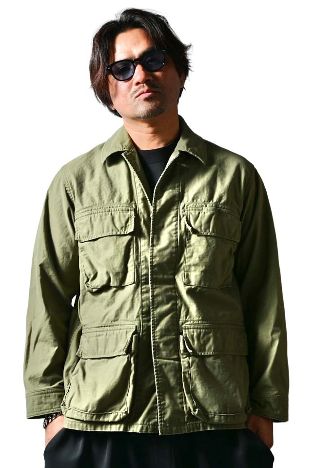 DELAY ディレイ DP1-JK-003 BDU PBJK ミリタリージャケット KHAKI 正規通販 メンズ 2026年2月28日入荷予定
